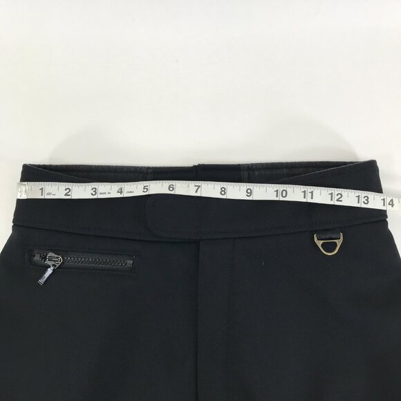 Eddie Bauer Ebtek Stretch Stirrup Ski Pants Women's Size 8 Black Shoeller Winter - Picture 7 of 15